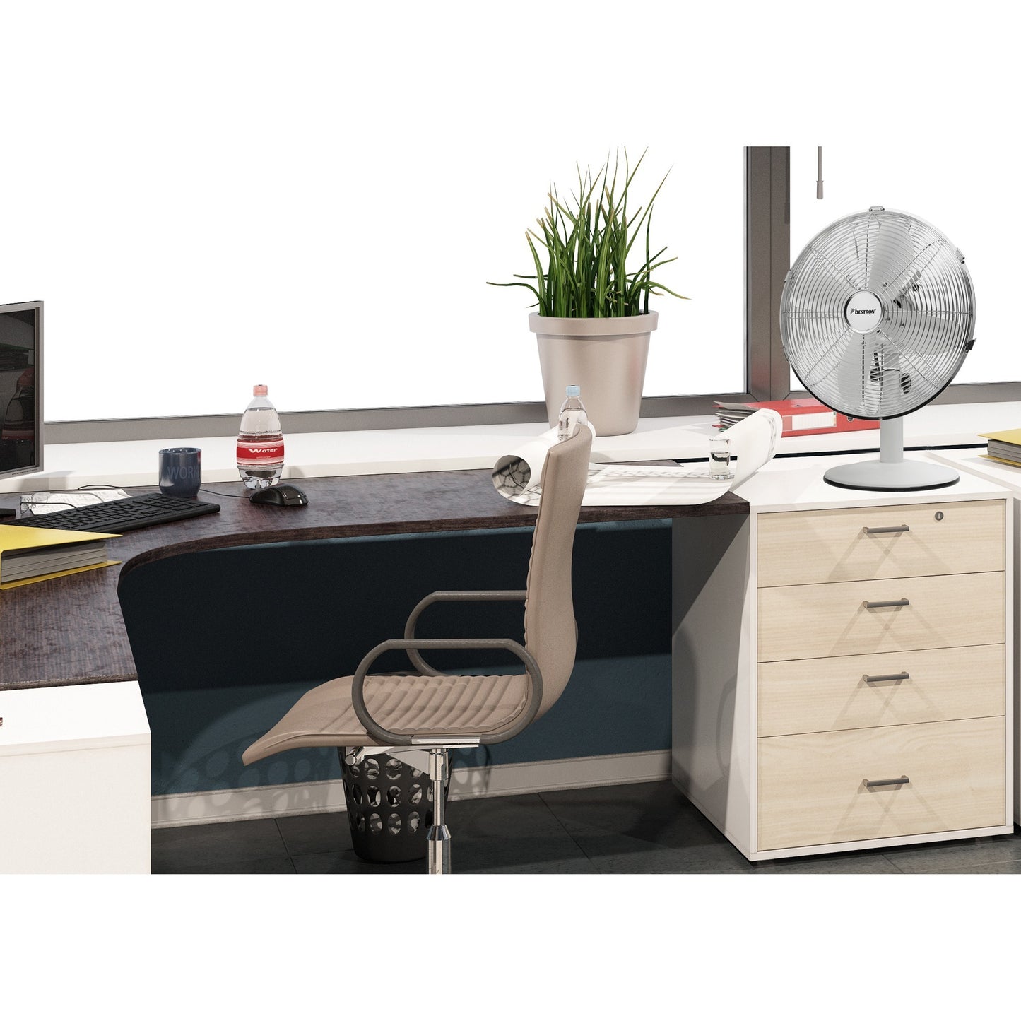 Fan da tavolo bestron dft35w