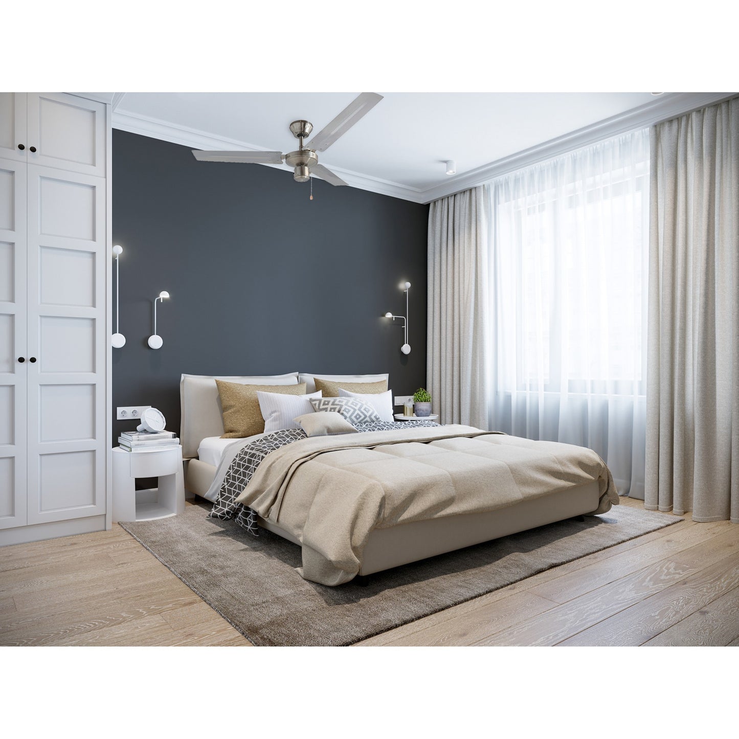 Ventilatore a soffitto dt48c bestron