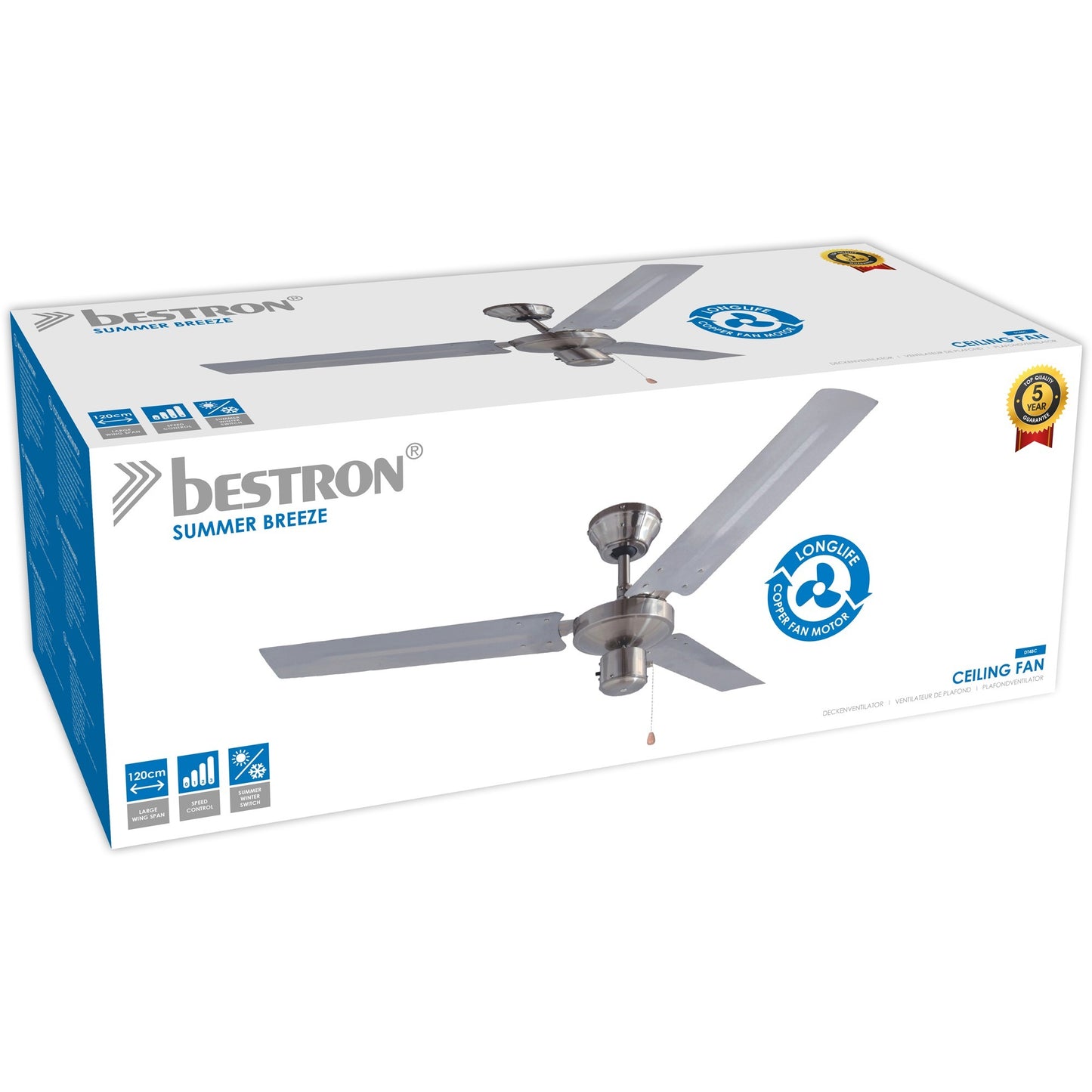 Ventilatore a soffitto dt48c bestron