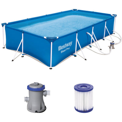 Set da piscina con struttura in acciaio Bestway