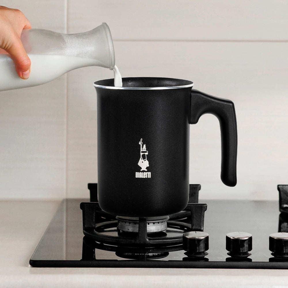 Bialetti tutto crema melkopschuimer (zwart)