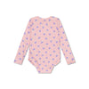 Blackberry | beige viola ragazze costume da bagno con maniche lunghe