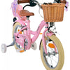 Chicas de bicicleta para niños de Vinare Blossom 14 pulgadas rosa dos frenos de mano