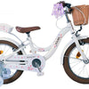 Volare Blossom Children's Bicycle Girls de 16 pulgadas blancas dos frenos de mano