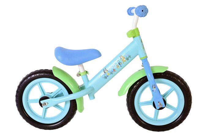 Bici senza pedali in metallo blu