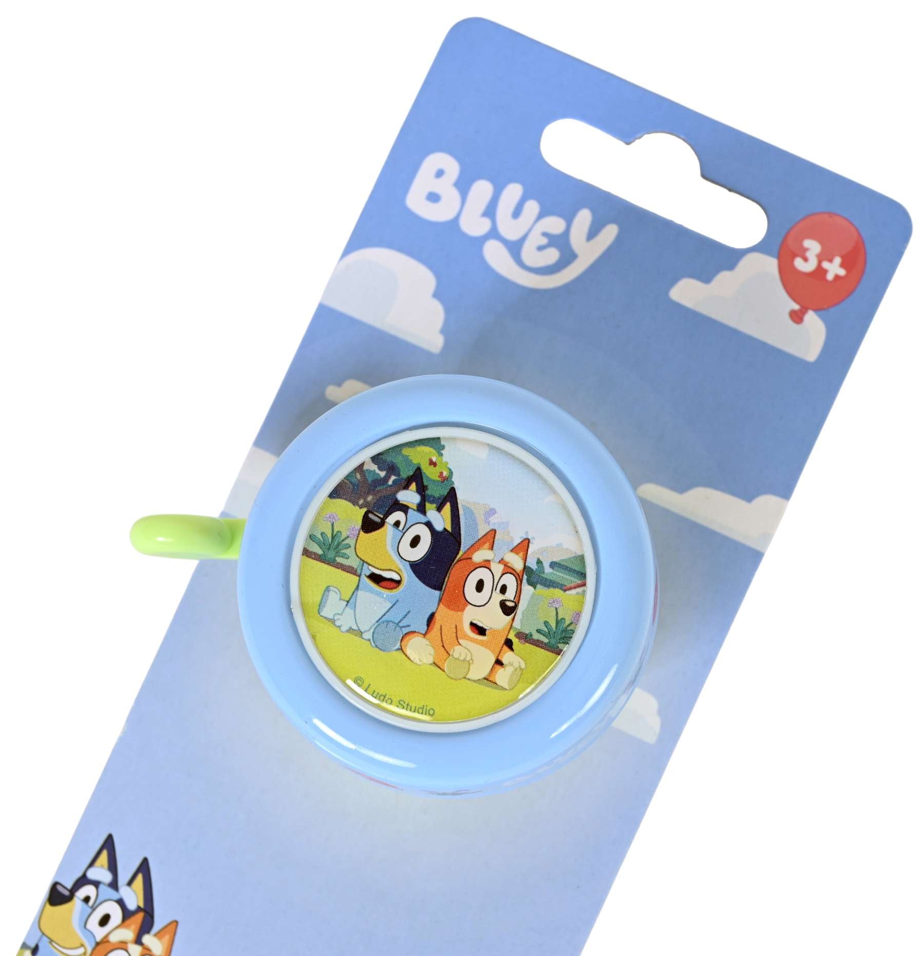 Timbre de bicicleta Bluey - niños - azul