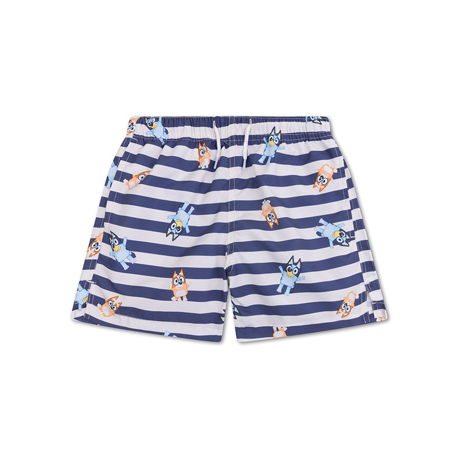 Bluey | Trunks da nuoto blu bianco UV ragazzi