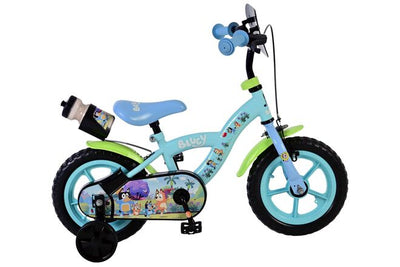 Bicicletta per bambini Bluey - ragazzi - ruote magnetiche - 12 pollici - blu