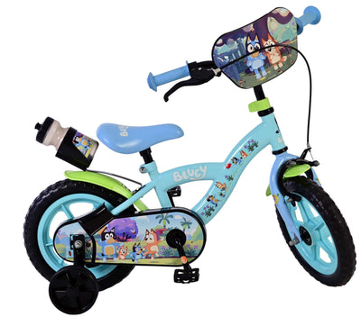 Bicicletta per bambini Bluey - ragazzi - ruote magnetiche - 12 pollici - blu