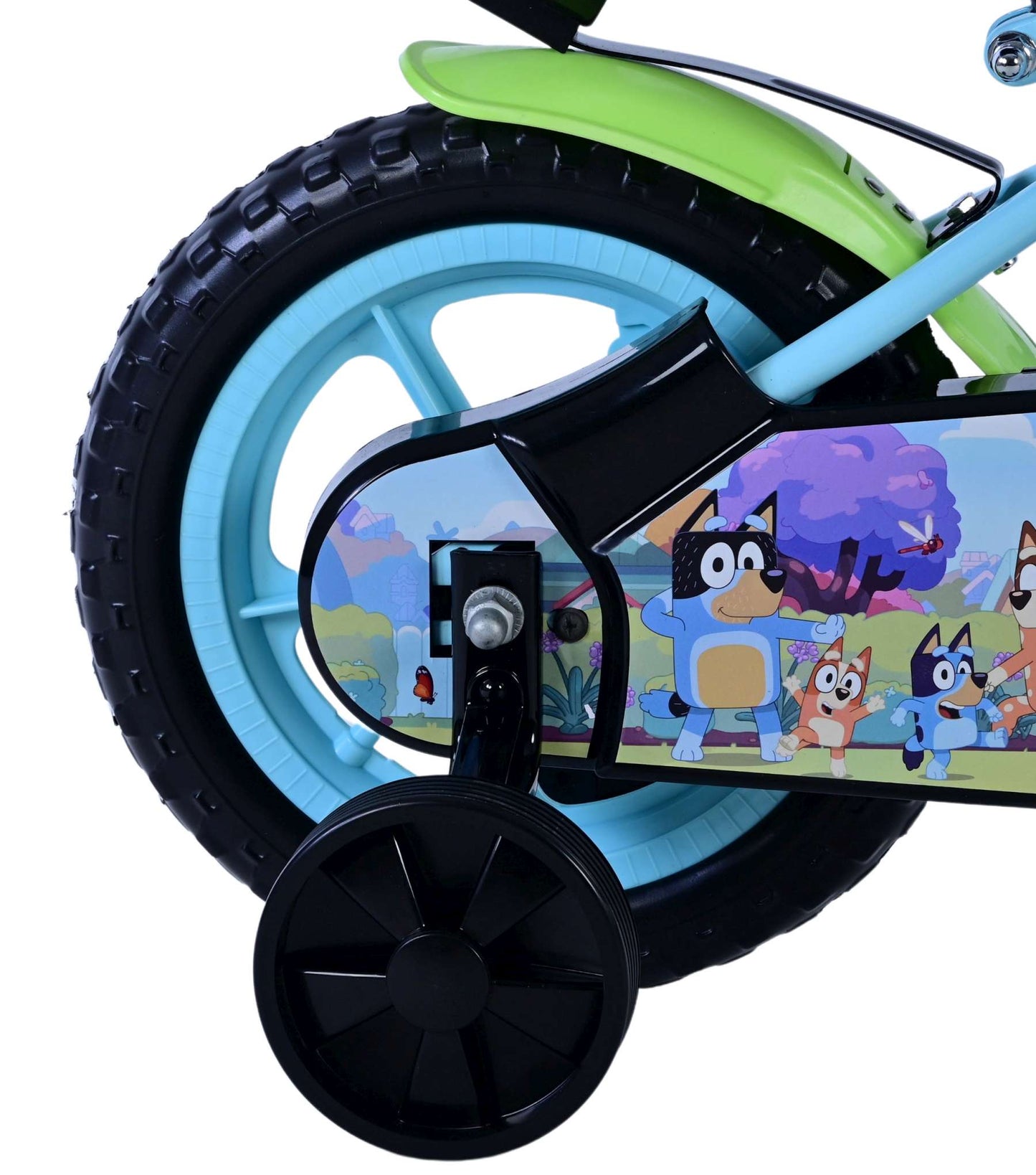 Bicicletta per bambini Bluey - ragazzi - ruote magnetiche - 12 pollici - blu