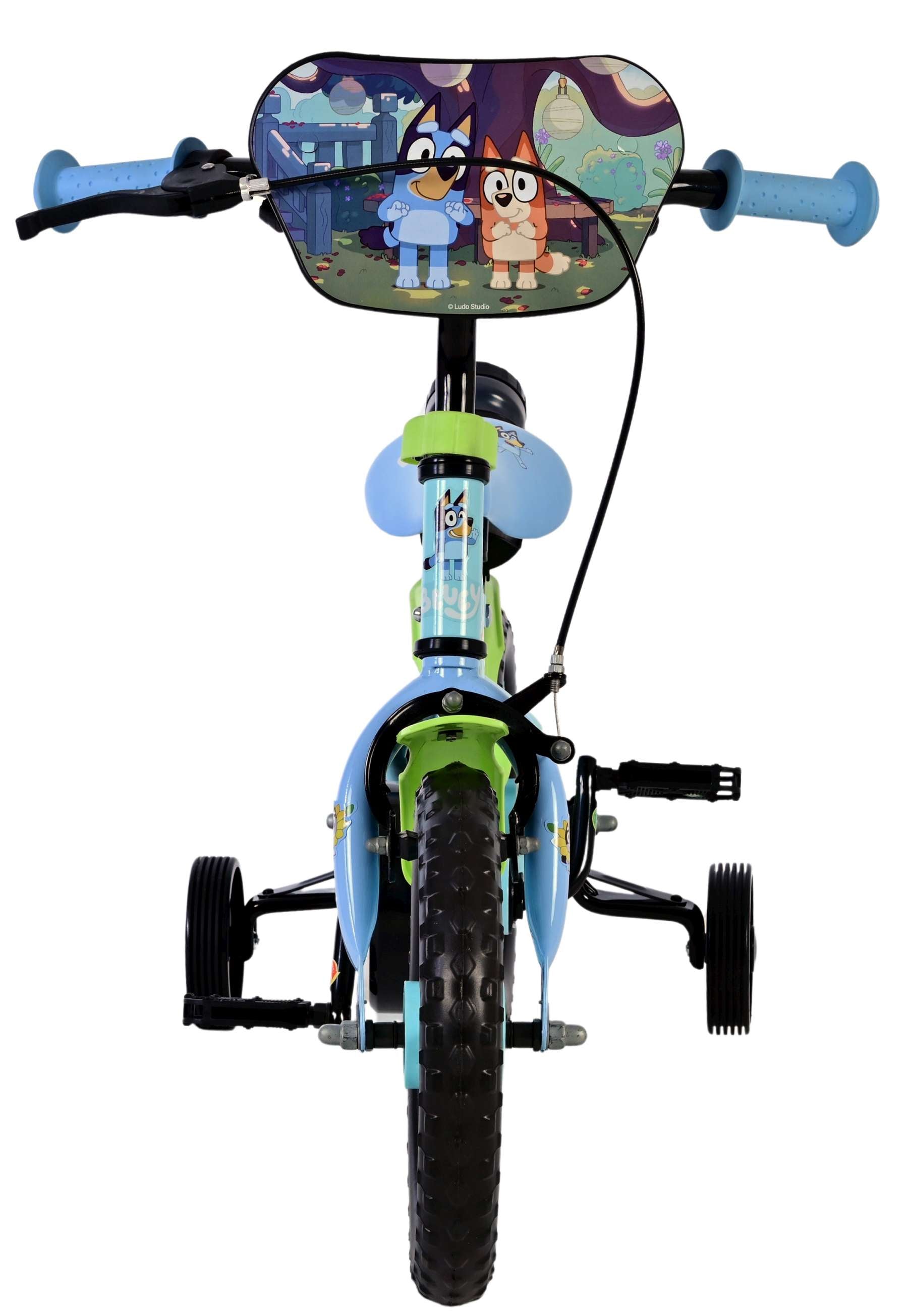 Bluey kinderfiets - jongens - mag wheels - 12 inch - blauw