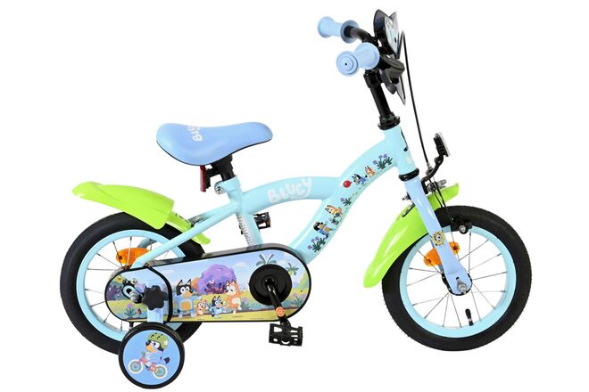 Bicicletta per bambini Bluey - uni - 12 pollici - blu