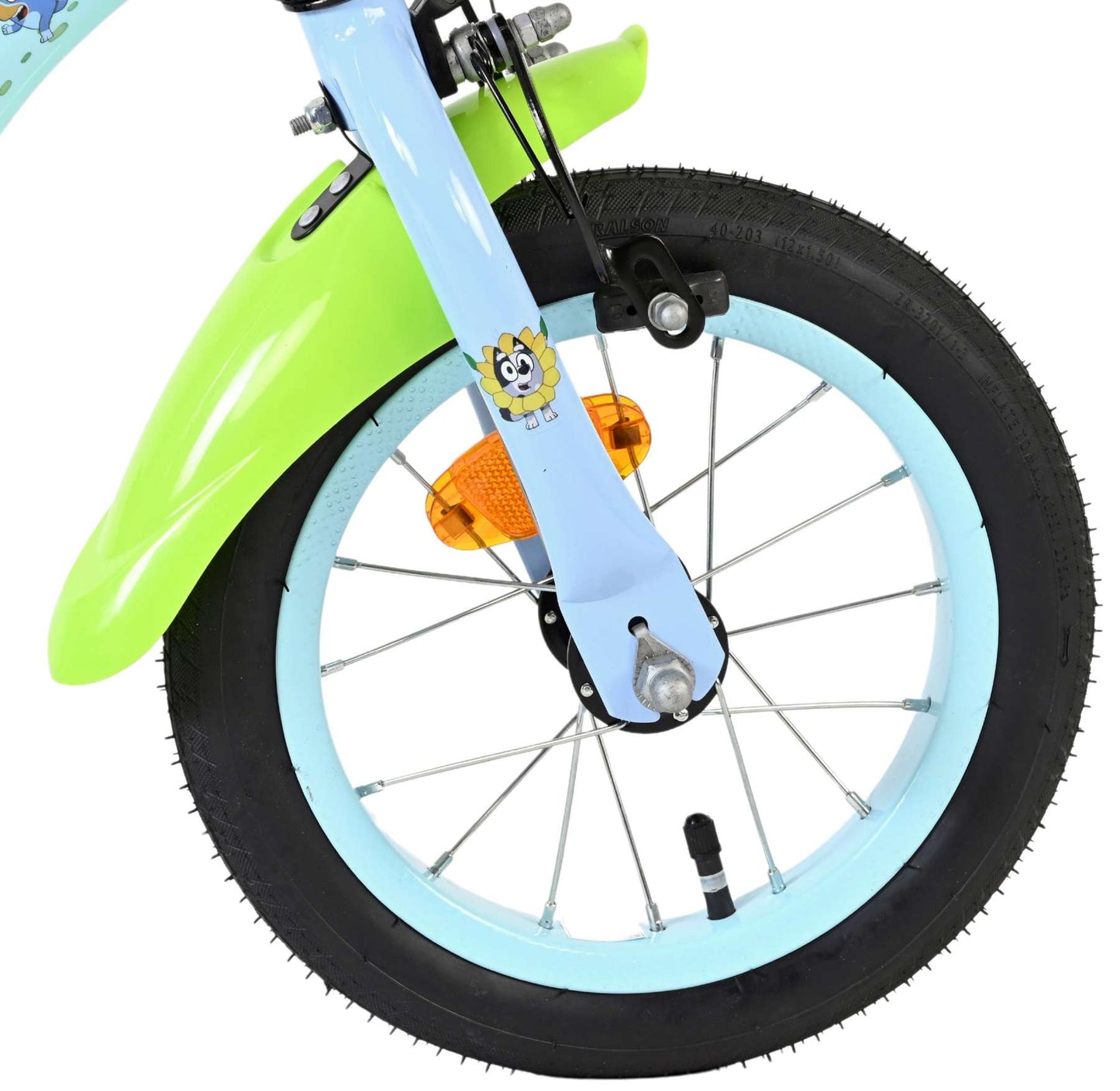 Bicicletta per bambini Bluey - uni - 12 pollici - blu