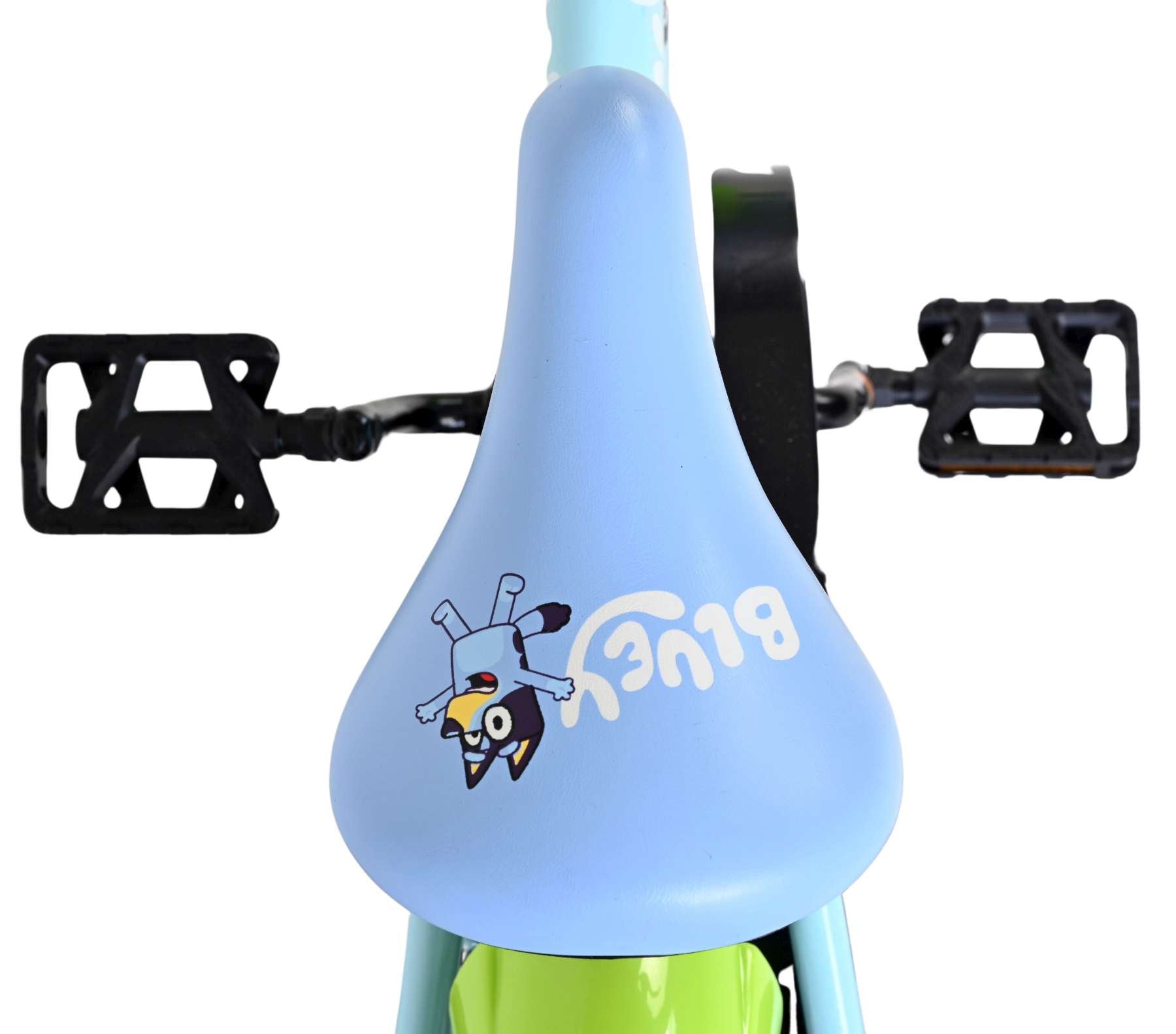 Volare bluey kinderfiets - uni- 12 inch - blauw