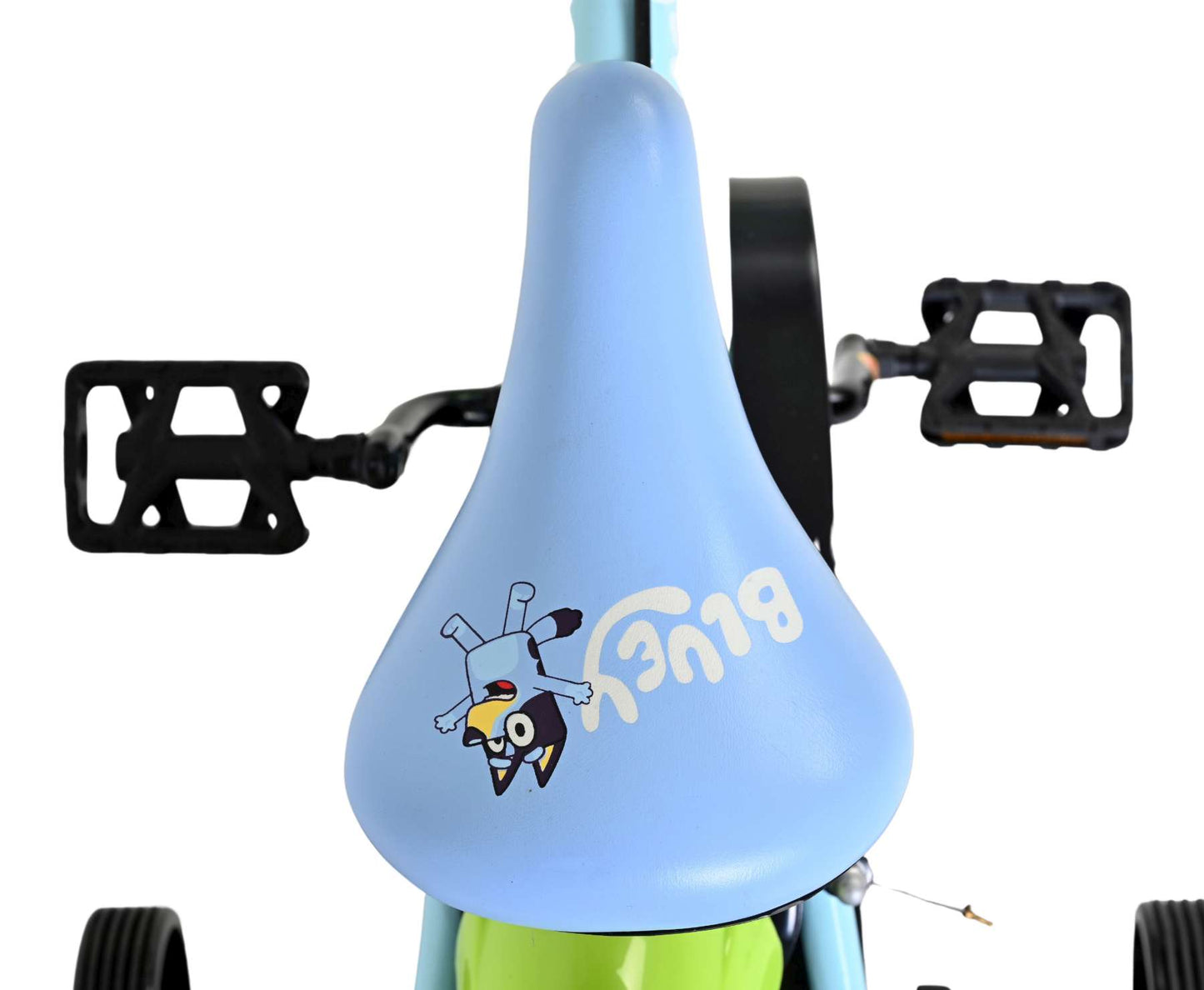 Bicicleta infantil Bluey de 12 pulgadas - azul claro - dos frenos de mano