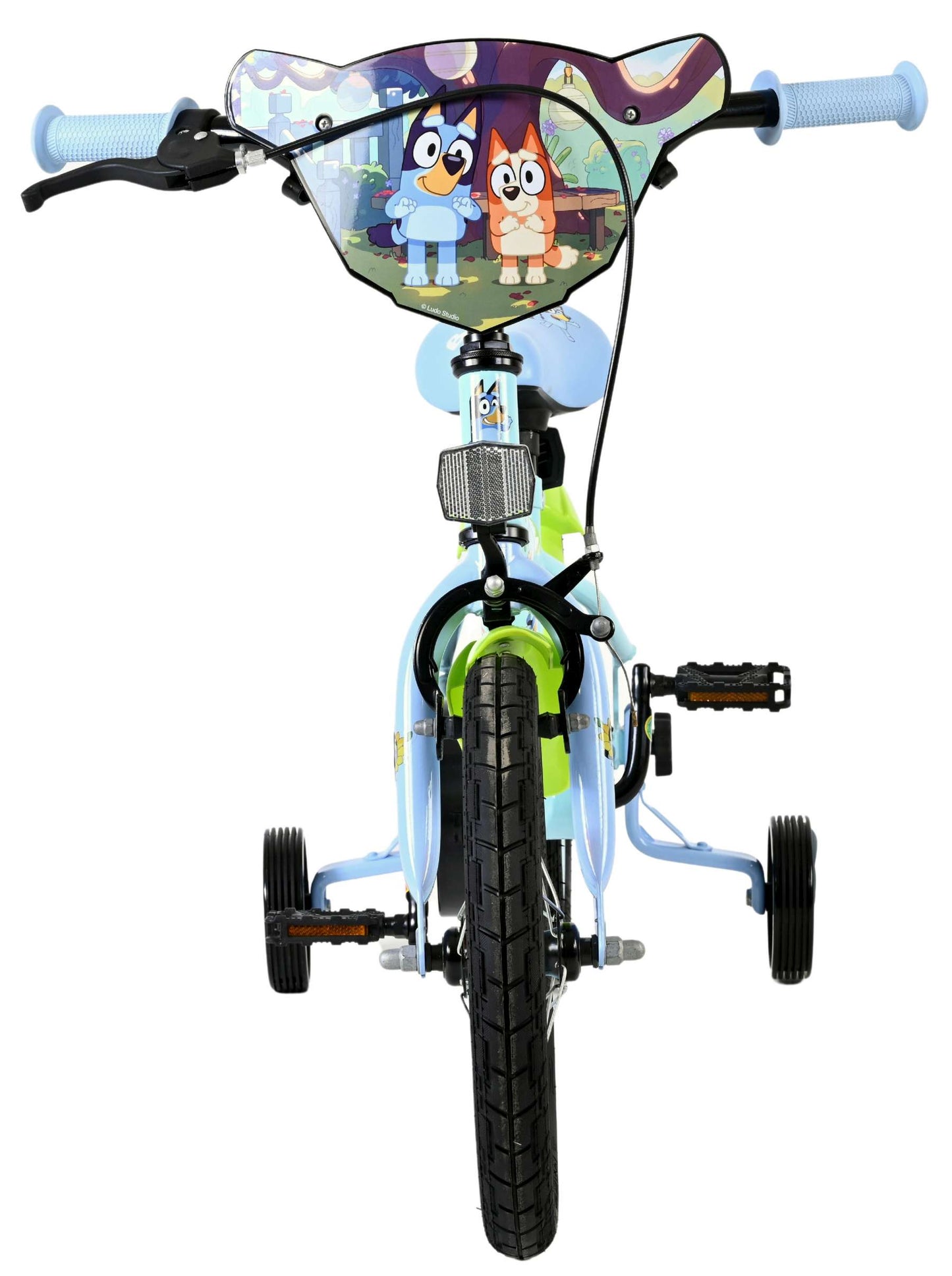 Bicicletta per bambini Bluey - 14 pollici - azzurra