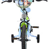 Bluey kinderfiets - 14 inch - lichtblauw - twee handremmen