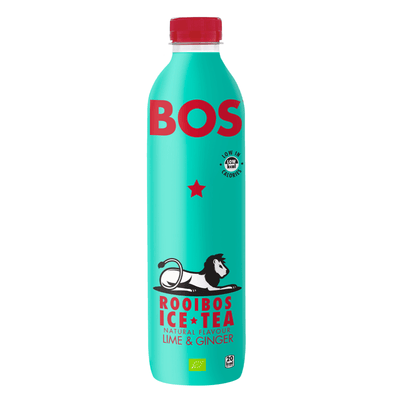 Bos tè freddo lime zenzero bio pet 6x 1000ml)