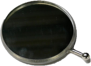 Testa dello specchio in vetro Midlock da 56 mm