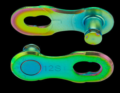 Enlace de cierre de KMC 12 No -urora Green (2st)