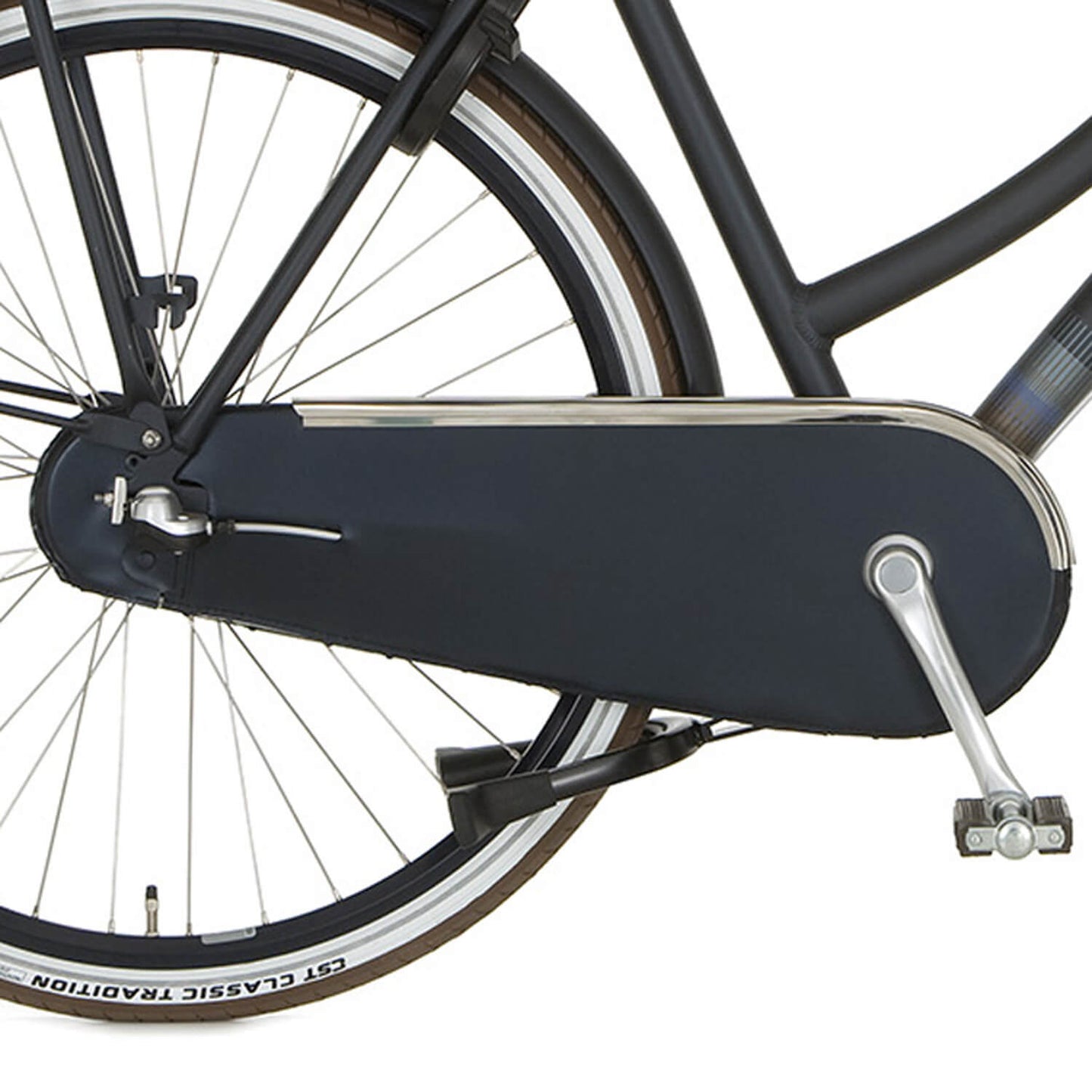 Cortina Chain Guard Lacquer tela U4 Negro
