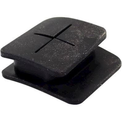 Pasaje de goma Cortina 22x18 mm