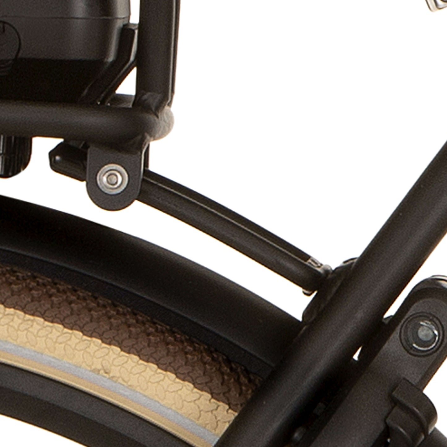 Cortina AchterDrager Soporte de 170 mm Jet Black Matt