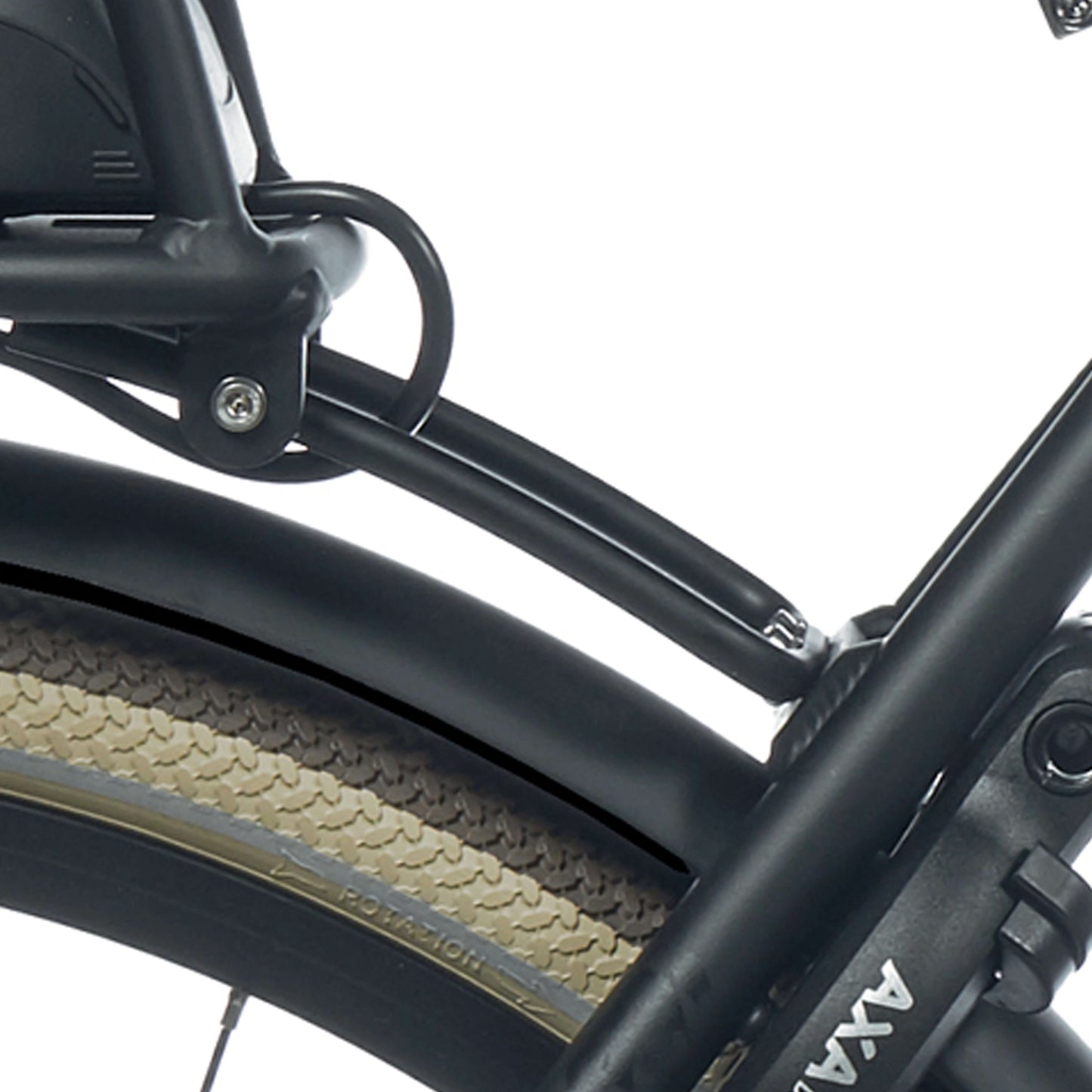 Cortina Achterdrager Soporte de 110 mm Jet Black Matt