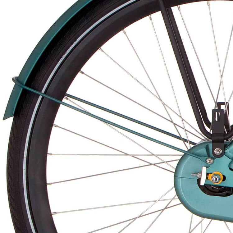 Cortina Fender Barra trasera 28 Velocidad Matt Beryl Green