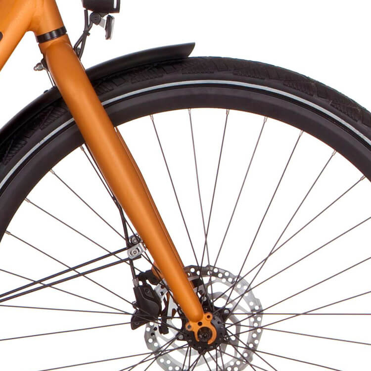 Cortina Fork E-E-E-ZOZZO Harvest Gold Matt