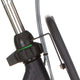 Cortina Balcoat Beugel Carrier delantero 28 D Negro de oro negro Matt