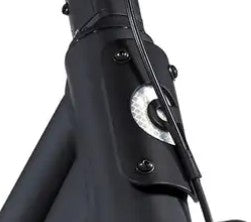 Cortina logo plate e-lett black