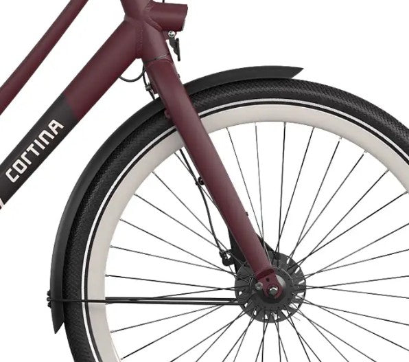 Forcella anteriore Cortina Tide 46 50 rosso bordeaux