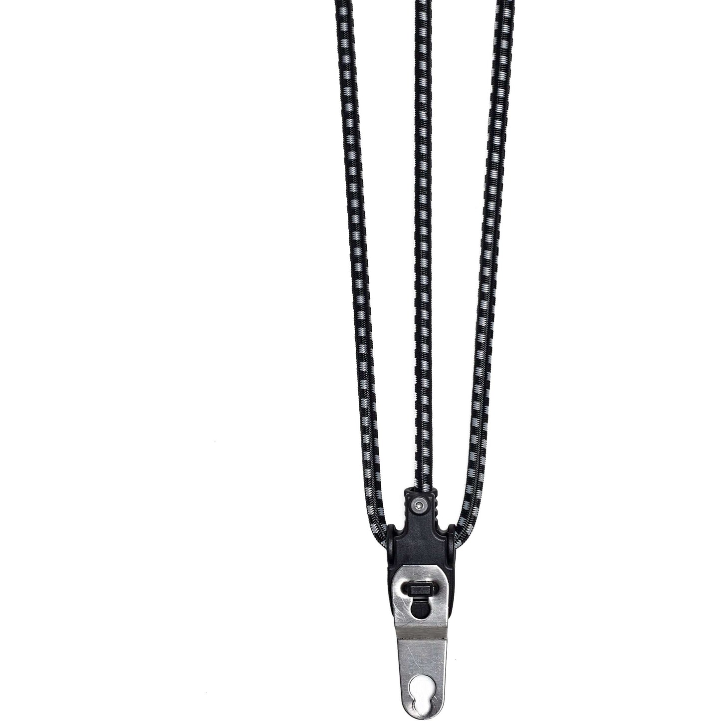 Cortina Snelbinder Yakarta 62 cm de gris negro