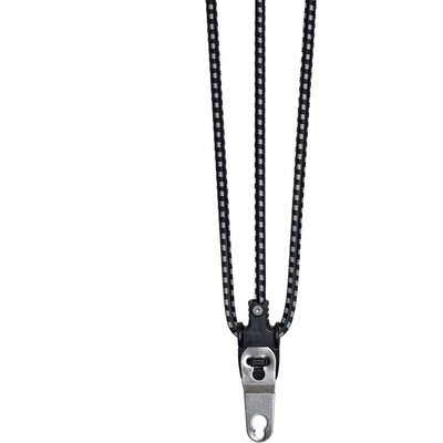 Cortina snelbinder jakarta 62 cm zwart grijs