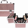 Casuelle Make-Up Suitcase Multi Glitter Pink