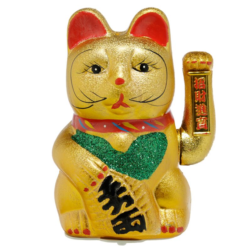 Occhi aperti 21 cm MANEKI Neko Lucky Cat