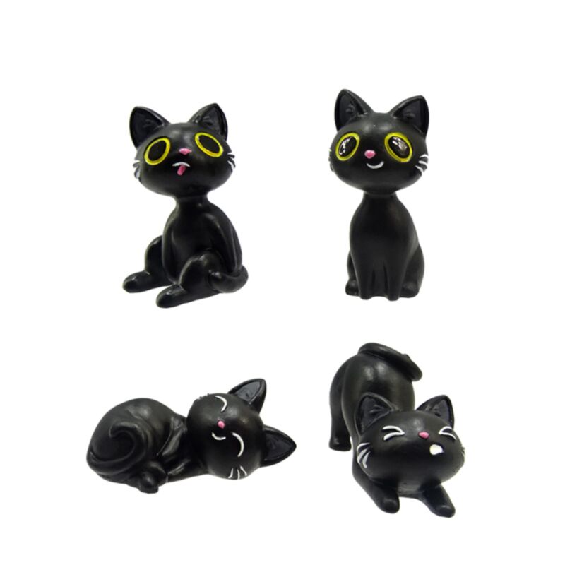 Lucky de zwarte kat charm in doosje