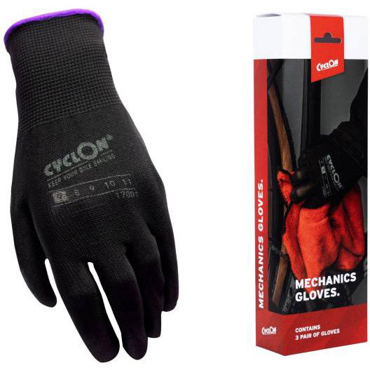 Guantes de montaje Cyclon M7 Purple (3 pares)