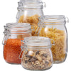 Excellent houseware voorraadpot glas set 4sts