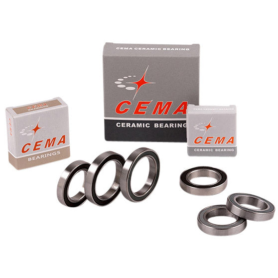 Cema Kogellager 24x37X7 SG3 Coated Ceramic Black