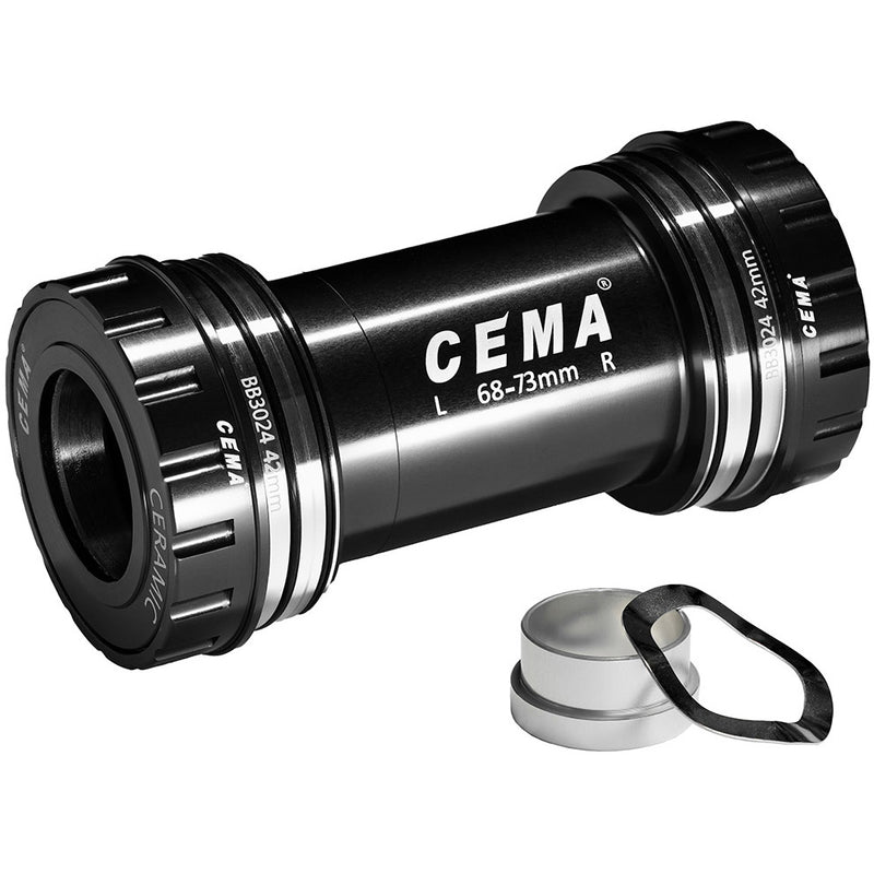 Cema Bracketas BB30 SRAM GXP SG3 Black in ceramica rivestita