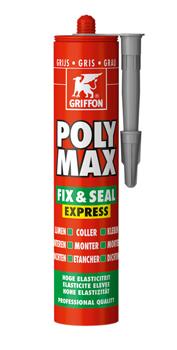 Kit guarnizioni di montaggio Griffon polymax fix seal grigio 425g