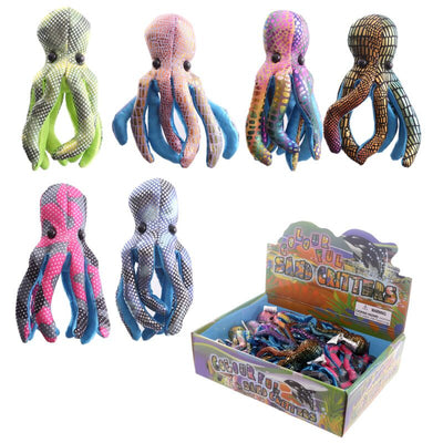 Animal de pulpo abraza animales de arena 13 cm