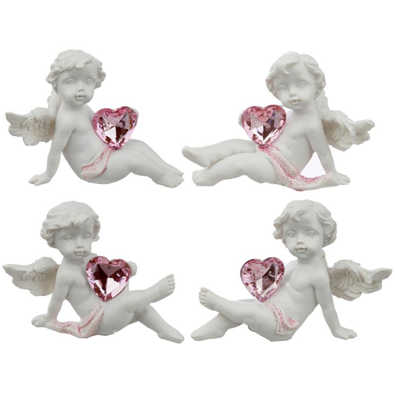 Paz de cielo juguetón corazón querubijn Imagen