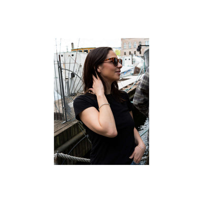 Gafas de chpo Côte des Basque X Leopard Negro