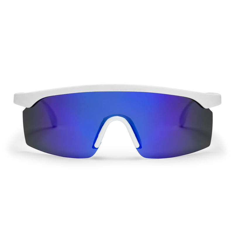 Occhiali chpo specchio blu bianco lelle