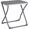 Sgabello pieghevole da campeggio Redcliffs con piano d'appoggio