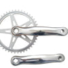 Crank Set de cadena CL012 44T 170 mm 3 32 Plata