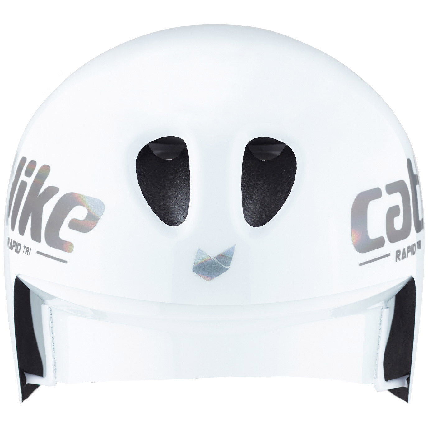 Helm a forma di gatto Rapid Tri Size M 55-57 cm Bianco brillante